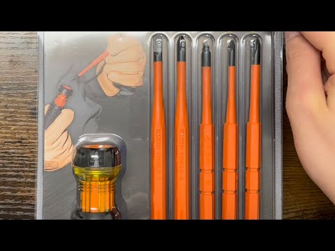 8-in-1 Insulated Interchangeable Screwdriver Set by Klein Tools (Thoughts)