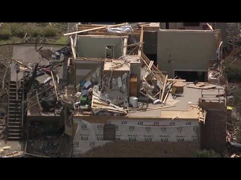 Eagle Point tornado damage