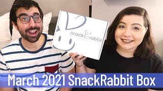 March 2021 SnackRabbit Box | Brazil | Unboxing and Taste Test