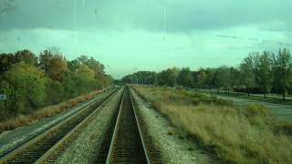 Metra Cab Car Ride From Deerfield to Chicago.