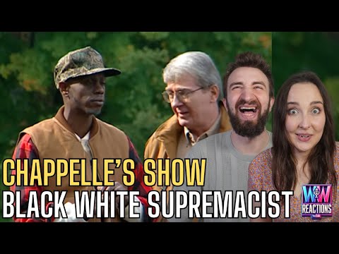 BRILLIANT! JUST BRILLIANT!┃Chappelle's Show - Black White Supremacist┃REACTION
