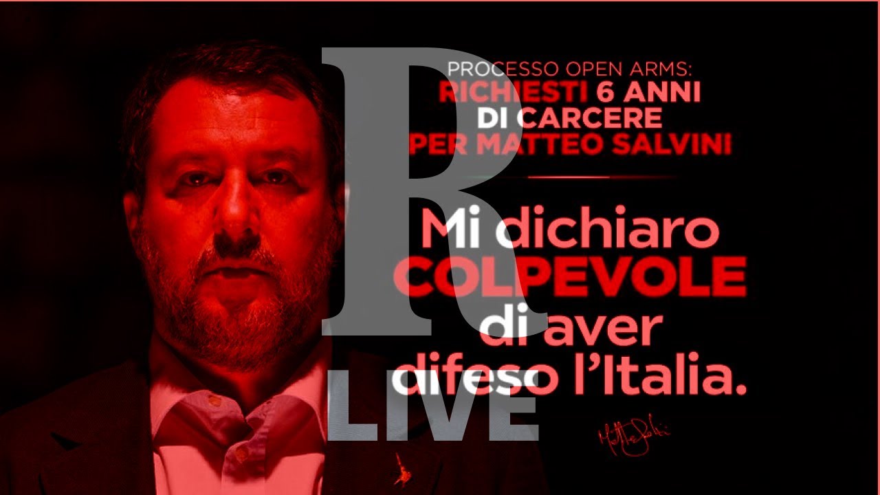 Processo Open Arms, a Palermo raduno leghista per Salvini nel giorno della difesa