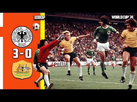 West germany vs Australia 3 - 0 Highlight & All Goals World Cup 74 Full HD
