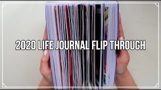 2020 LIFE BULLET JOURNAL FLIP THROUGH 📖