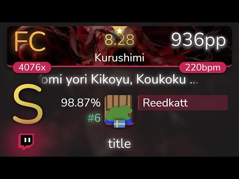 After 7+ tries with 1❌, he finally FC'ed