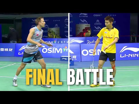 Last Battle between Lee Chong Wei and Peter Gade