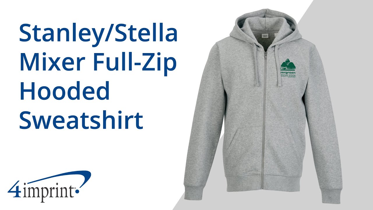 Stanley/Stella Mixer Full-Zip Hooded Sweatshirt by 4imprint