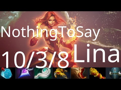NothingToSay Lina, PA vs Windranger, Luna - Assassin style - PSG.LGD vs EHOME g2 - CDA-FDC