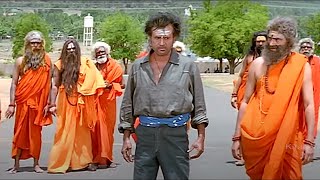 Rajinikanth Movie Climax Scene  Telugu Movies  Kir