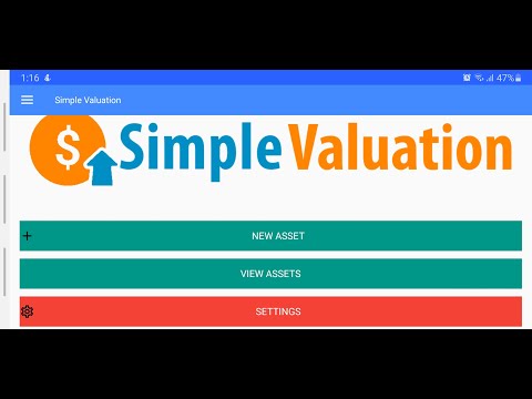 Simple Asset Valuation
