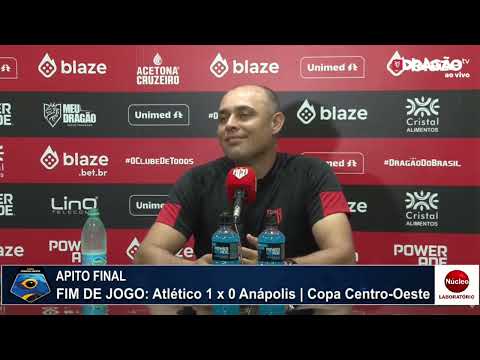 ATLÉTICO-GO 1x0 ANÁPOLIS | TÉCNICO RENAN BRITO ANALISA O JOGO | COPA CENTRO-OESTE