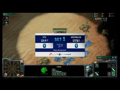 SPL [01.21] STX vs Woongjin 1set / Neo Arkanoid - Starcraft 2,esportstv