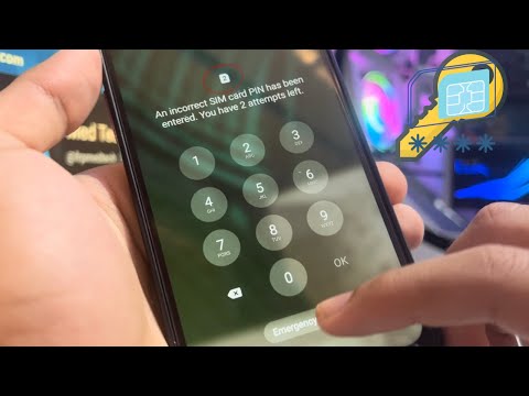 How to unlock SIM Card / Nuw Update locked by Pin Code