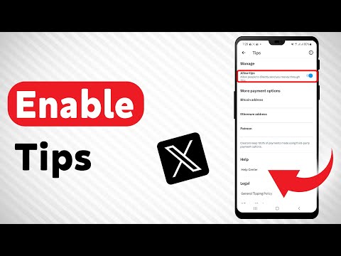 How To Enable Tips In X - Full Guide