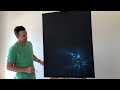 Painting a Sub in the Deep Sea | Acrylic on Canvas