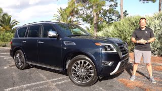 Is the 2022 Nissan Armada Platinum a SUV value or BUY an Infiniti QX80?