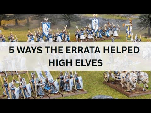 Old World 1.5: 5* BETTER High Elf Units.