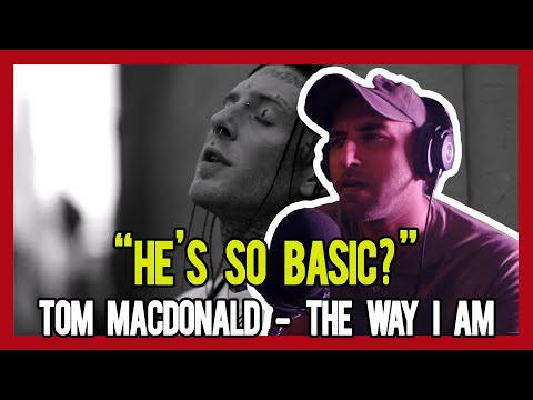 PAKISTANI RAPPER REACTS TO Tom MacDonald - "The Way I Am" (EMINEM REMIX)