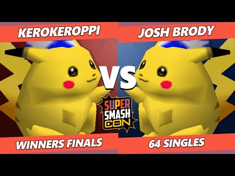 SSC Fall Fest SSB64 Winners Finals - Josh Brody (Pikachu) Vs. KeroKeroppi (Pikachu)