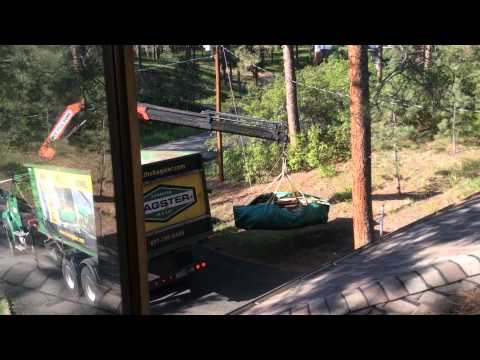 Wm Bagster Dumpster In A Bag 775 658 The Home Depot User Submitted Video