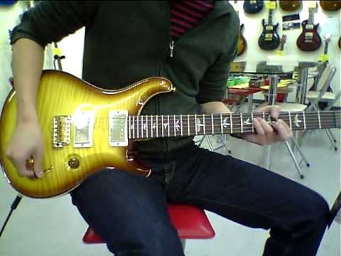 新着動画!! Paul Reed Smith(PRS) 2012 Experience 2012 Custom 24 Livingston Lemondrop 70590