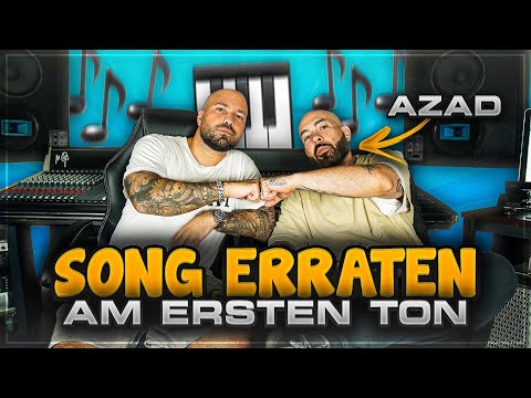 Song am ERSTEN TON erkennen (mit AZAD & Bestrafung)