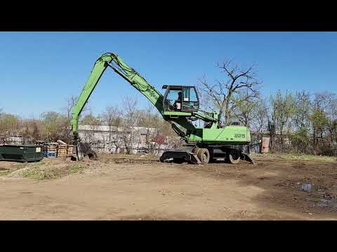 At Auction: SENEBOGEN MODEL 825 MATERIAL HANDLER