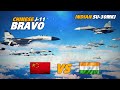 10x Su-30MKI Vs 10x J-11 Bravo | BVR | Digital Combat Simulator | DCS |