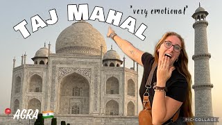 My FAVORITE world wonder | exploring the real India in Agra 🇮🇳 Travel Vlog Ep. 2