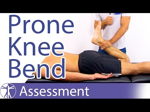 Reversed Lasègue or Prone Knee Bending Test