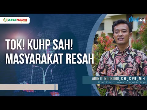 MEDIAN: Tok! KUHP Sah! Masyarakat Resah