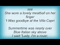 Bing Crosby - Isle Of Capri Lyrics