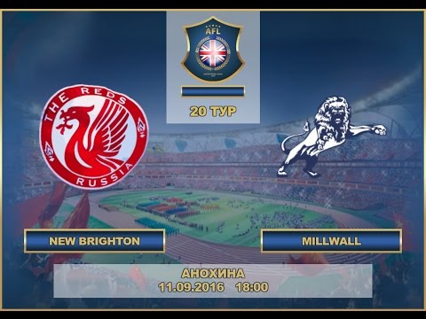 AFL. England. Championship. 20 Tour. New Brighton Millwall