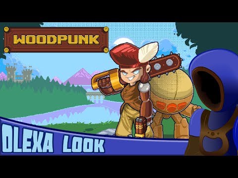 BULLET HELL DEFENSE ROGUELITE!  |  Olexa Look: Woodpunk