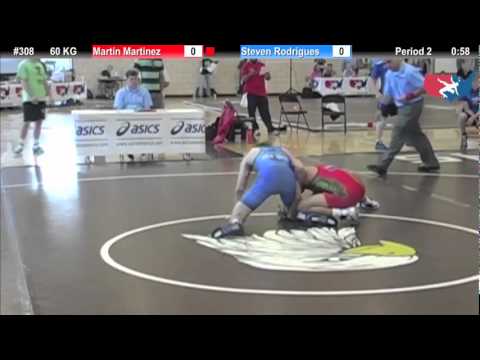 FILAJR WTT: 60 KG Martin Martinez (Air Force) vs. Steven Rodrigues (Illini WC)