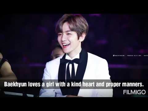 Baekhyun Ideal Type 2019