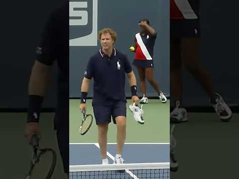 Will Ferrell PLAYING tennis 😂
