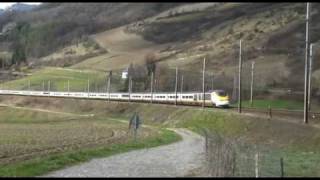 preview picture of video '2007-03 : Eurostar à Saint Jean de la Porte'