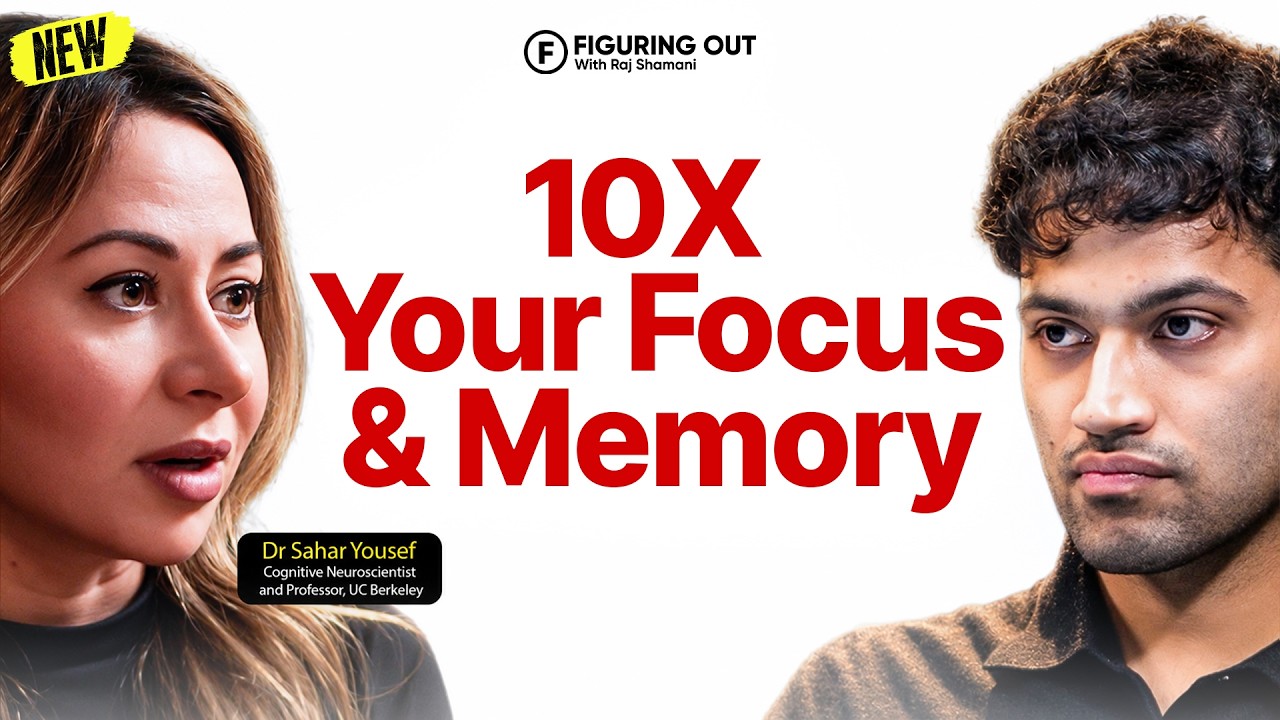 Neuroscientist's Guide To 10X Your Focus & Memory | Dr Sahar Yousef | FO559 Raj Shamani