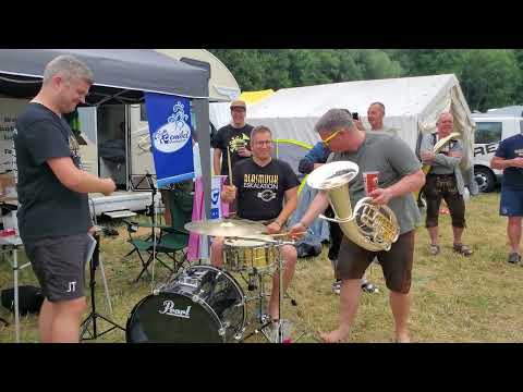 Slavonická Polka (Ein neuer Tag) (Trio)- Woodstock der Blasmusik 2023 Campingplatz mit HAPPARANKA