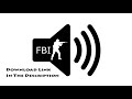 FBI OPEN UP Sound Effect