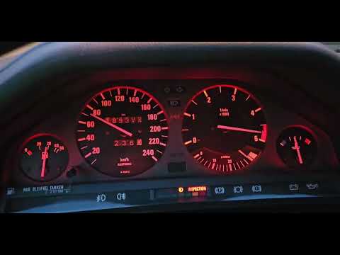 HowFastIsIt? '85 BMW E30 325e Coupe 4AT 122HP Acceleration 0-100 km/h 0-60 MPH