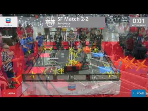 2017 VEXU Innovate SF2-2 - AURA vs VCAT2 - 16 to 29