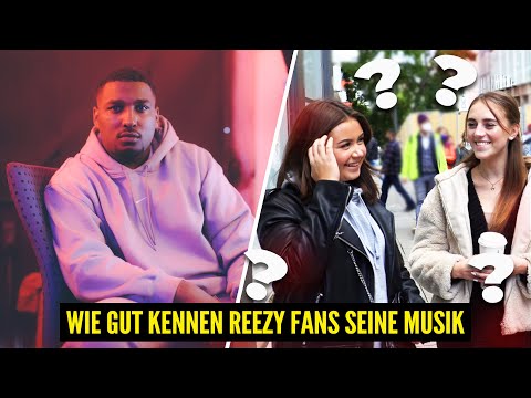 WIE GUT KENNEN REEZY FANS SEINE MUSIK? - Straßenumfrage