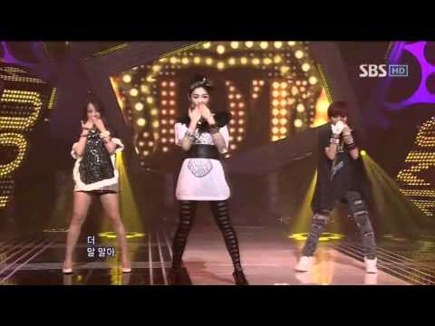 JQT - No Need To Know (JC Cutie - You Do not Know) @ SBS Inkigayo Popular song 100815
