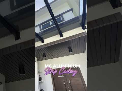 M6 ALUMINIUM STRIP CEILING @ MANTIN