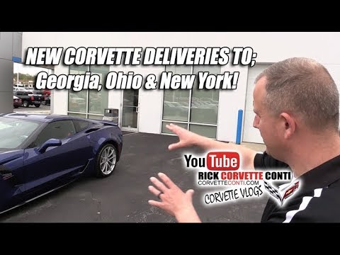 WATCH CUSTOMERS GET NEW CORVETTES for SOME THEIR FIRST EVER ~ RICK CONTI DELIVERIES Video
