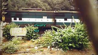 preview picture of video 'Malkapur station arrival and departure :22127 LTT Kurla Kazipet Anandwan Superfast Express'