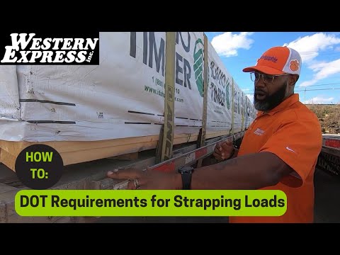 What DOT Requires When Strapping a Load