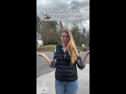 Co-op Student Throws A Fit